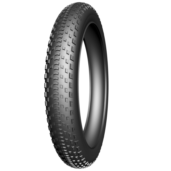 Edge Tire Fatbike Fat BST Beskyt 20 x 4,00 100-406mm - Sort