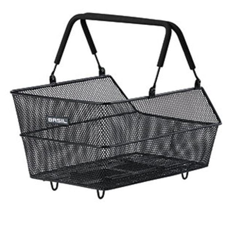 Basil cykelkurv cento s med mikrofontilbehør 7 liter 31 x 21 x 11 cm - sort