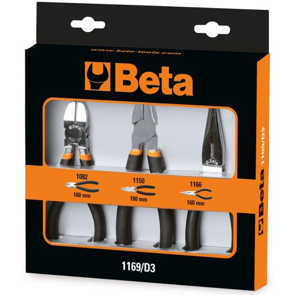 Beta, beta beta tangsæt 3-delt