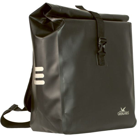 Greenlands 100% vandtæt rygsæk cykeltaske 23 liter 31 x 50 x 15 cm - sort