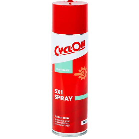 Cyclon P.T.F.E. Multi smøremiddel 5x1 i spray kan 500 ml
