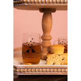 Clayre eef drikkeglas fugle 320ml