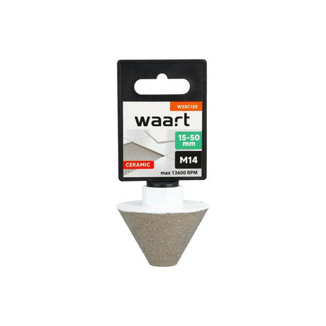 Waart diamantsnijder taps toelopend 15-50mm x m14