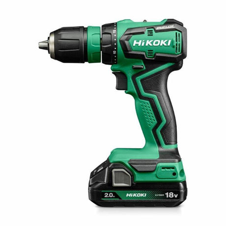 Hikoki schroevendraaier 18v ds18ddq wpz 55nm 2x5,0ah bl verwisselbare koppen hsc