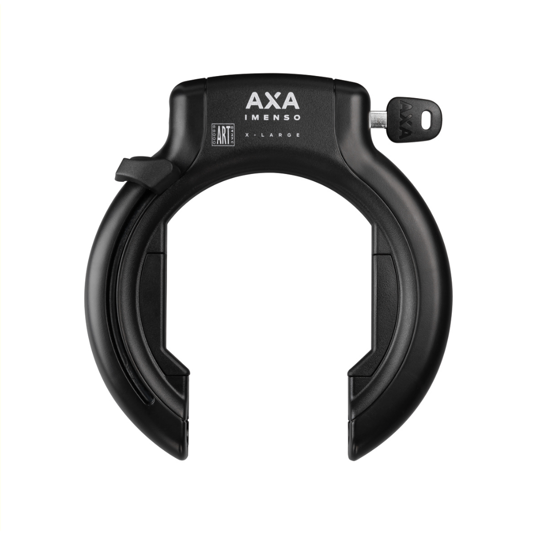 Ringslot Axa Imenso X-Large Black (kort)