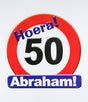 Paperdreams hyldest skjold trafikskilt - 50 år af Abraham