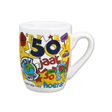 Paperdreams krus 50 års mand no. 08 tegneseriekrus 50 års mand nr. 8