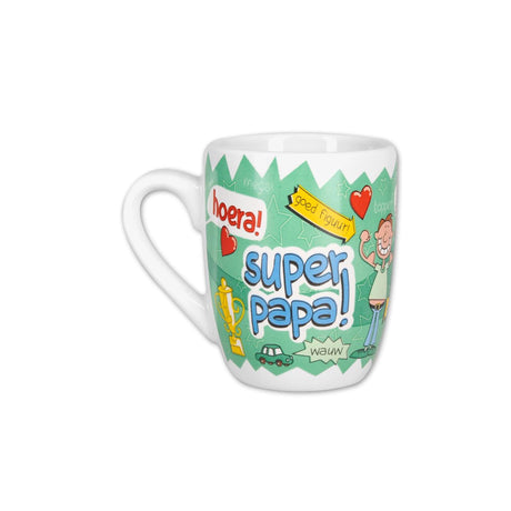 Paperdreams cartoonmok - papa 2 - keramiek 440ml