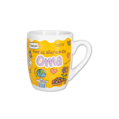 Paperdreams cartoonmok - oma 2 - keramiek 440ml