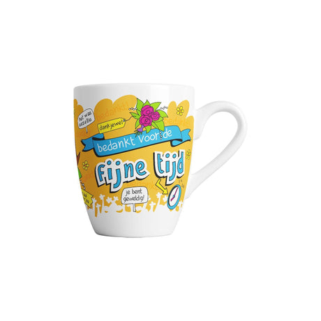 Paperdreams cartoonmok - fijne tijd - keramiek 440ml