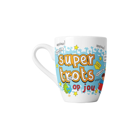 Paperdreams cartoonmok - trots op jou - keramiek 440ml