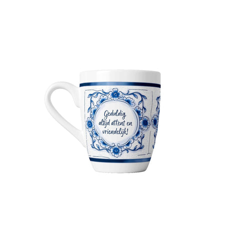 Paperdreams delfts blauwe mok - oma - keramiek 440ml