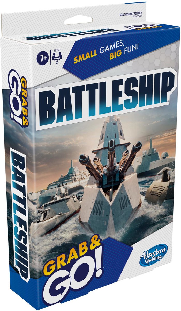 Hasbro gaming sea battle rejsespil