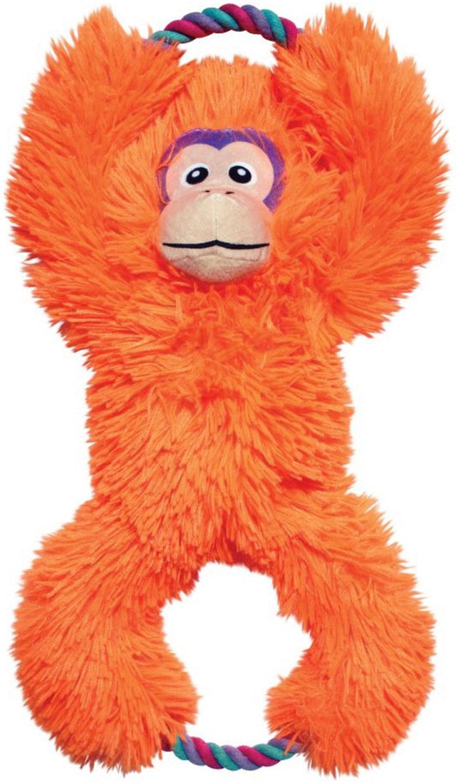 Kong tuggz abe hundelegetøj plys med reb | orange