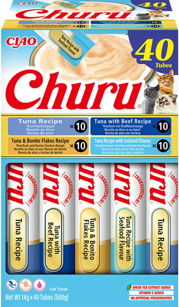Ciao churu kattepuré tun 40x14 gr