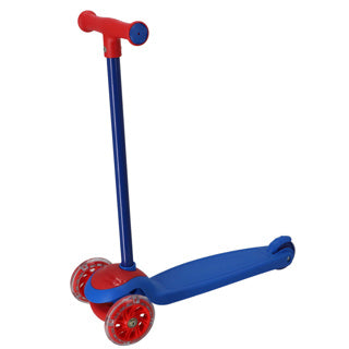 Alert - step scooter - trehjulet cykel - blå rød