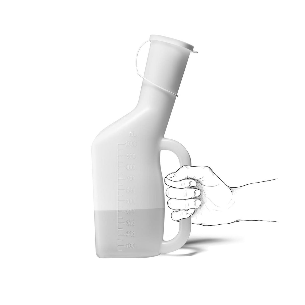 Vitility urinal - mand urinal - mand