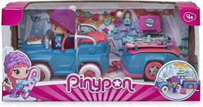 Famosa pinypon - skijeep med trailer og figur