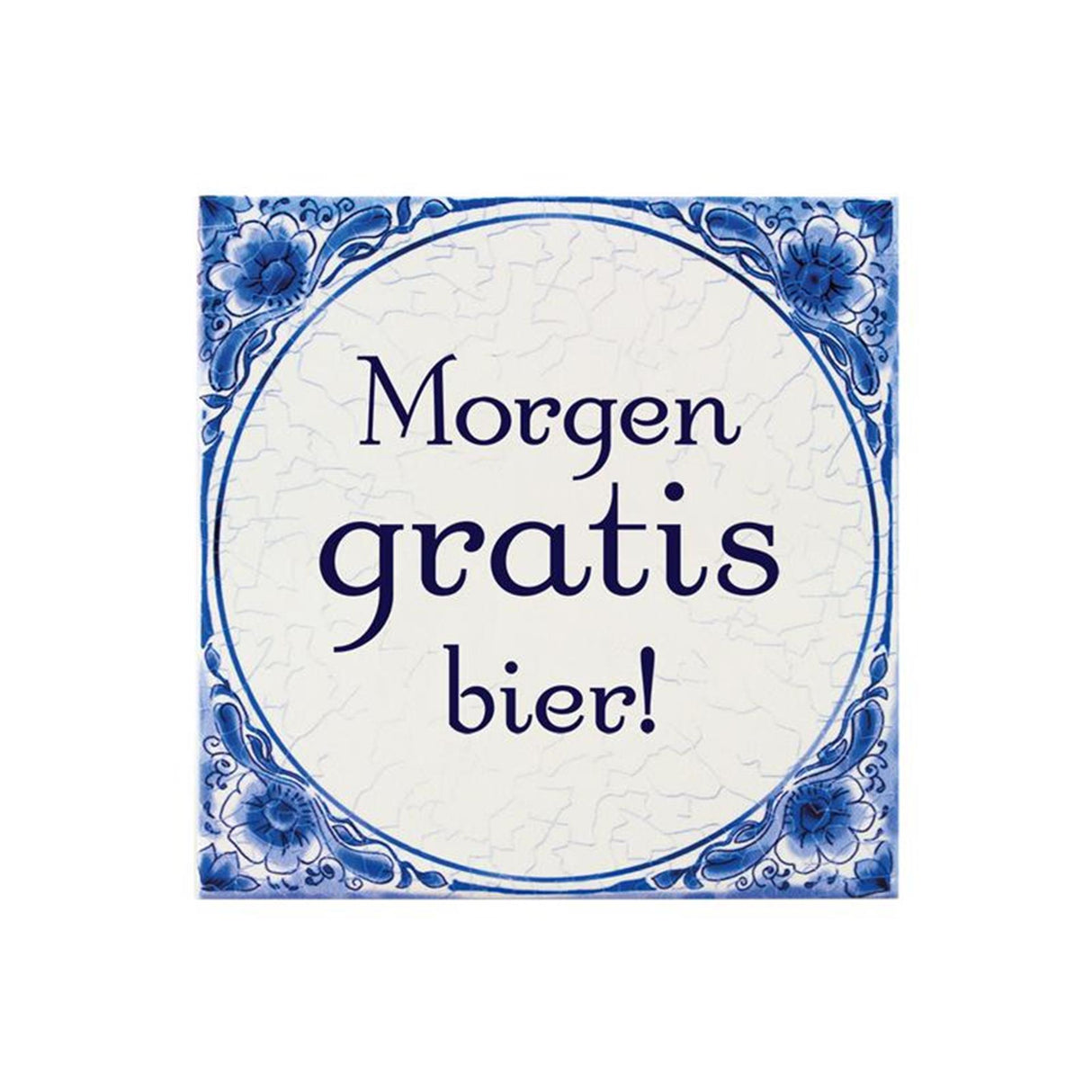 Paperdreams flise delft blå - gratis øl i morgen
