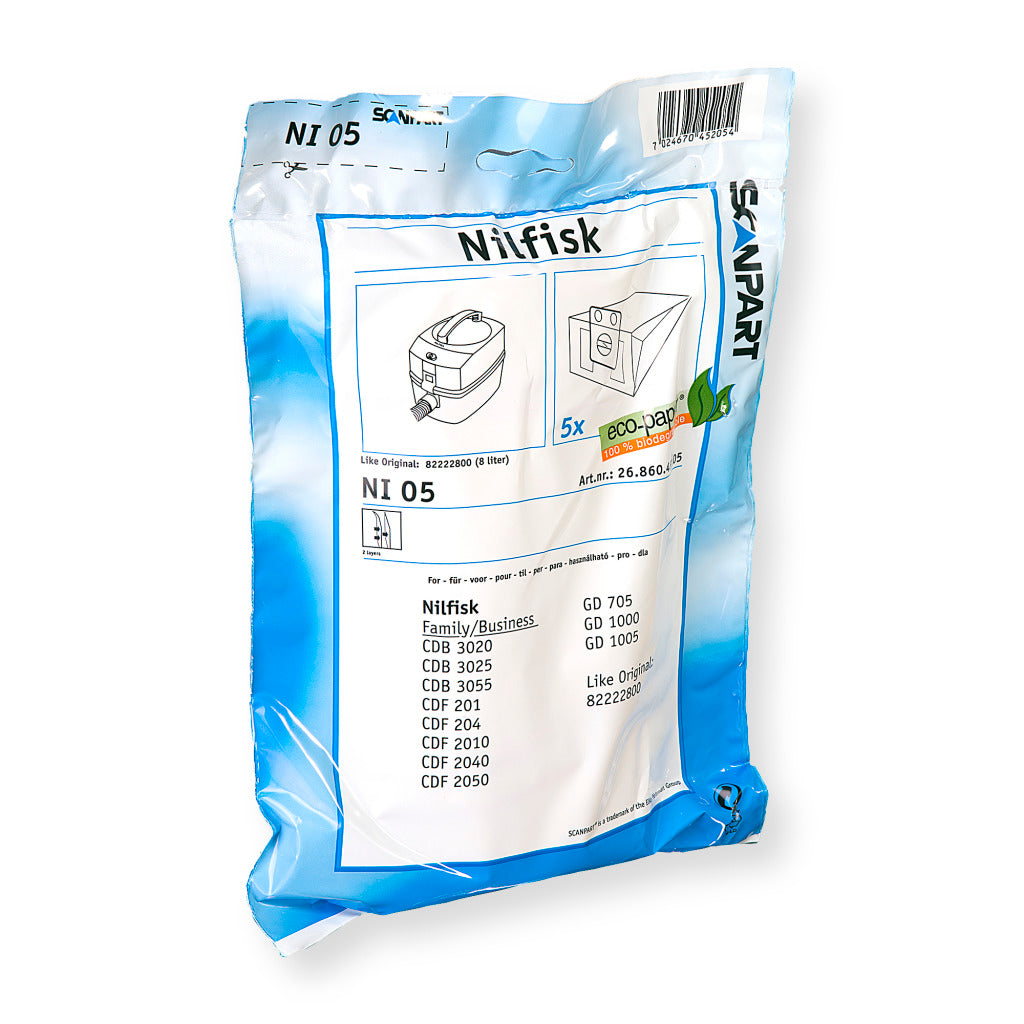 Scanpart Scanpart Støvpose Nilfisk Gd1000 8ltr.
