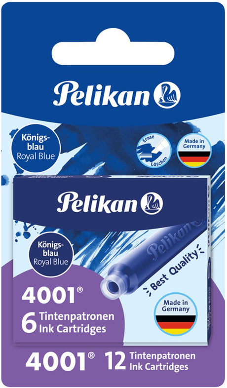 Pelikan skærmpatron 4001 tp 5 kongeblå 5 stk