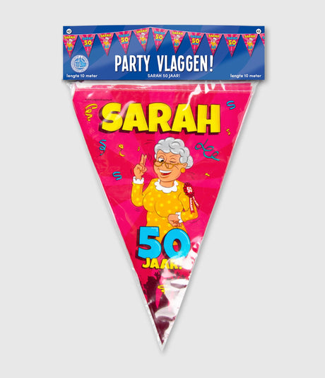 Paperdreams festflag - sarah tegneserie