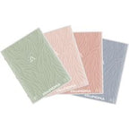 Øvelsesbog aurora pt18l a4 80g m2 lined rød margin assorteret