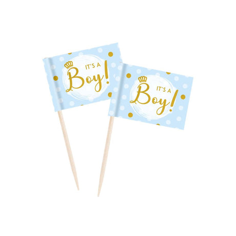 Paperdreams prikkers - it's a boy 6,5x3cm