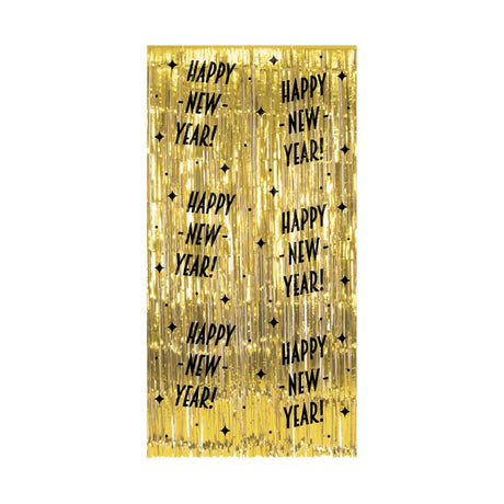 Paperdreams classy party deurgordijn - happy new year 100x200cm