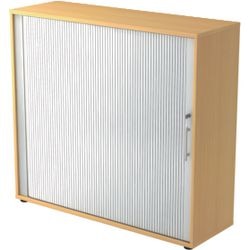 Bach skabshammer tambour melamin 120x40x110cm bøg
