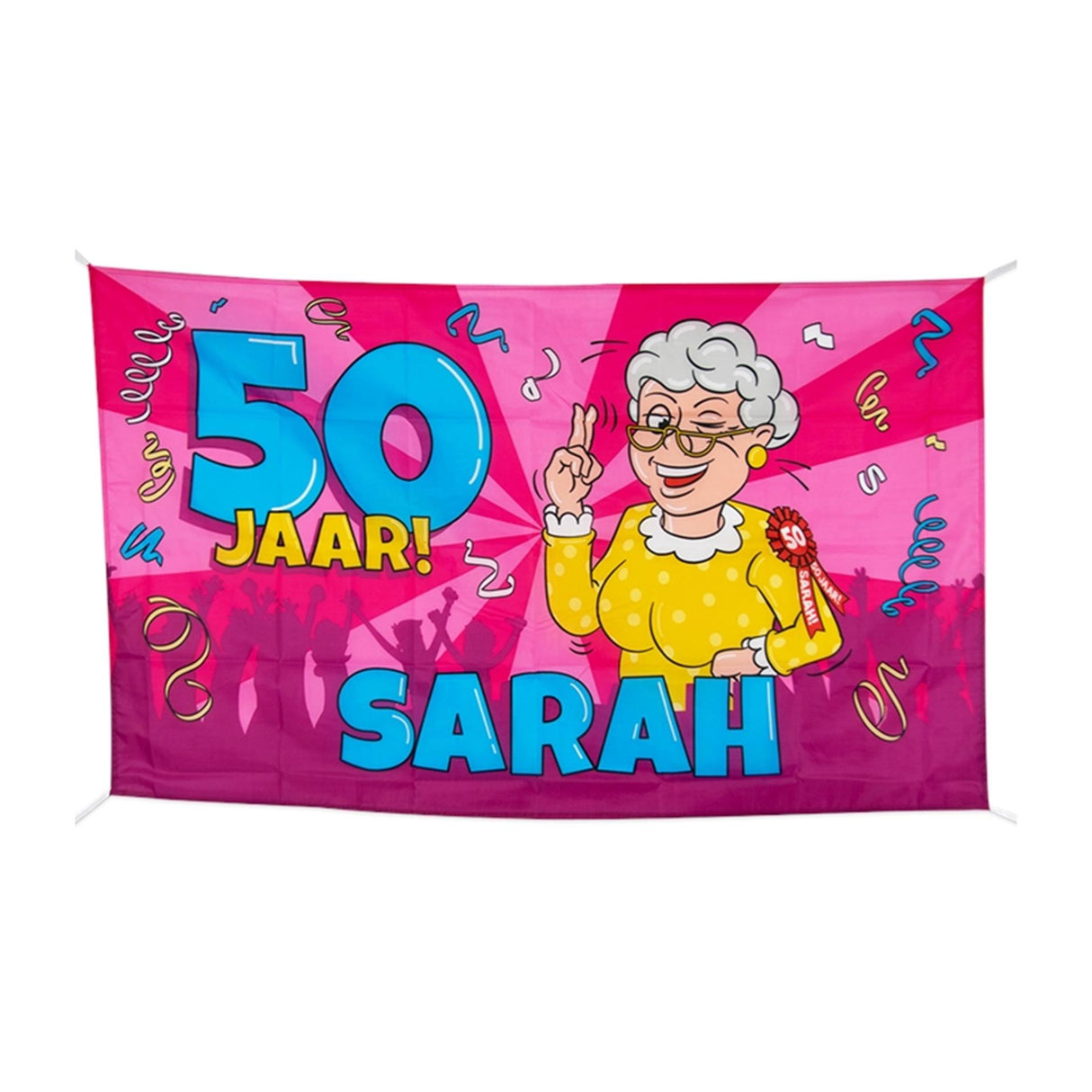 Paperdreams facadeflag xxl sarah tegnefilm