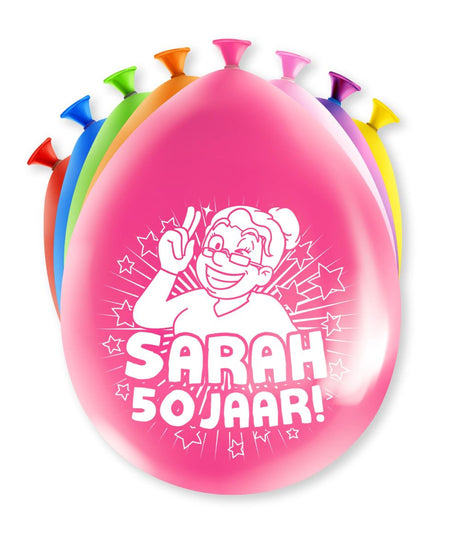 Paperdreams tal balloner - sarah 8 stk 30cm