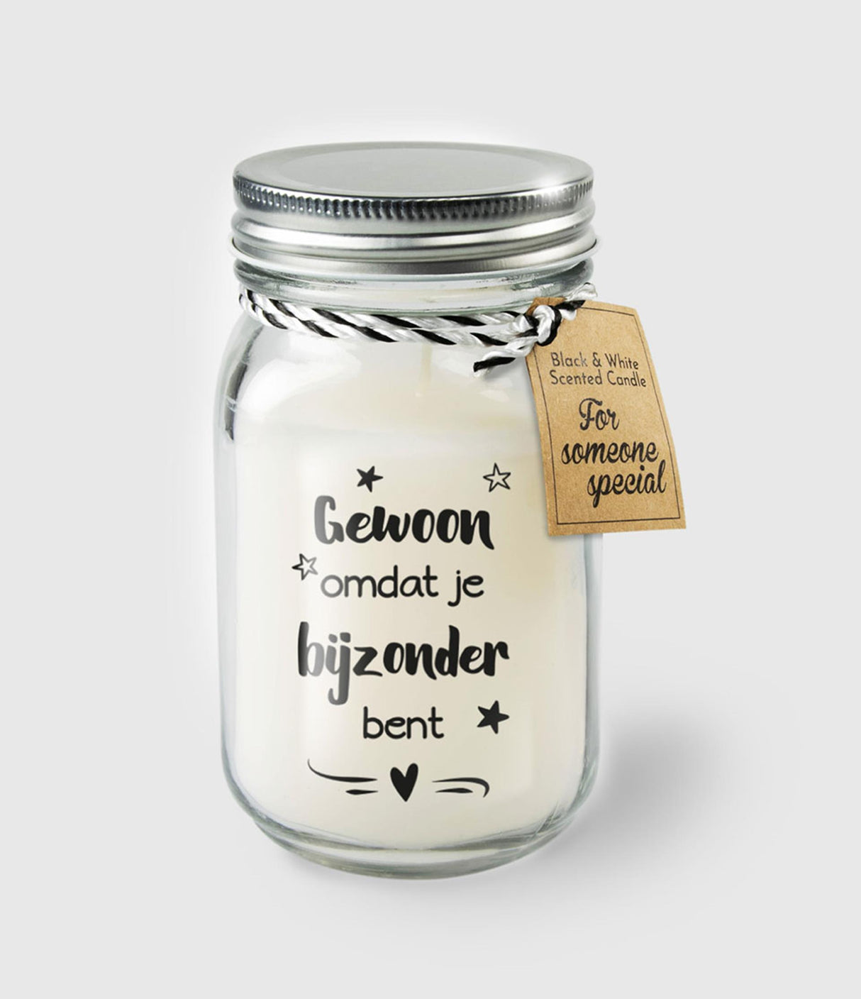 Paperdreams sorte hvide duftlys - simpelthen specielle