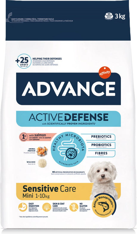 Advance - mini sensitiv - hundefoder - 3 kg