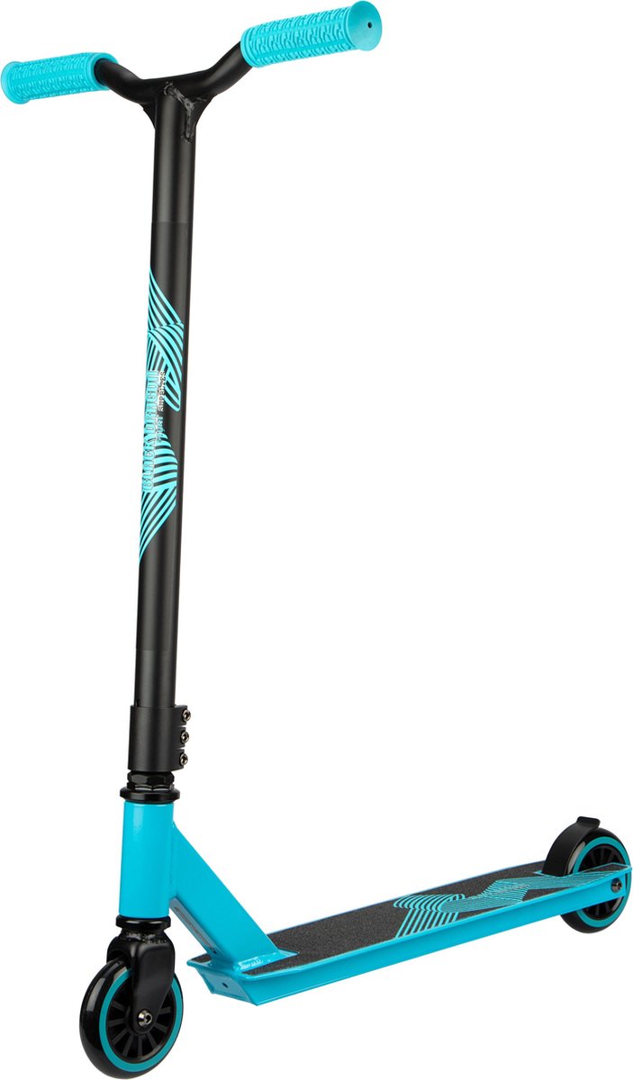 Sort dragon stunt scooter - road rage - sort blå - scooter - 100kg