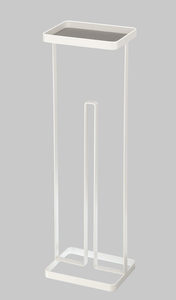 Yamazaki åben toiletrulleholder - tårn - hvid