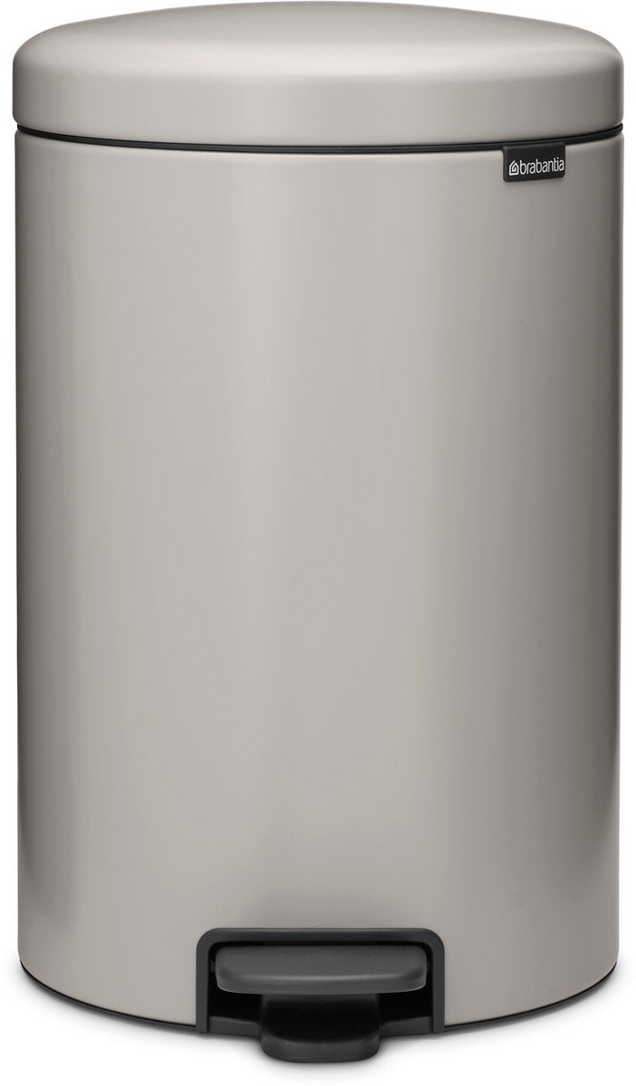 Brabantia newicon affaldsspand - 20 liter - blød grå
