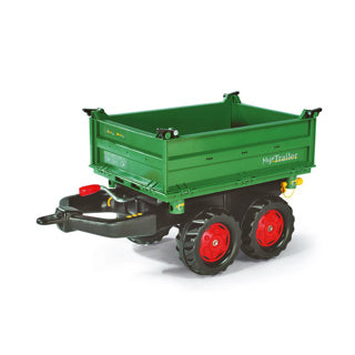 Rolly legetøj rollymega trailer fendt grøn