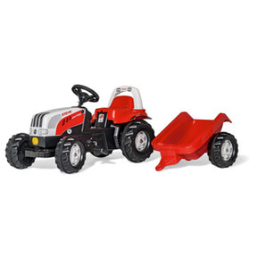 Rolly Toys Stair Tractor Rollyykid Steyr 6165 CVT Junior Red White