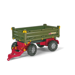 Rolly Toys Trailer Rollymulti Trailer 113 x 48 x 45,5 cm grøn
