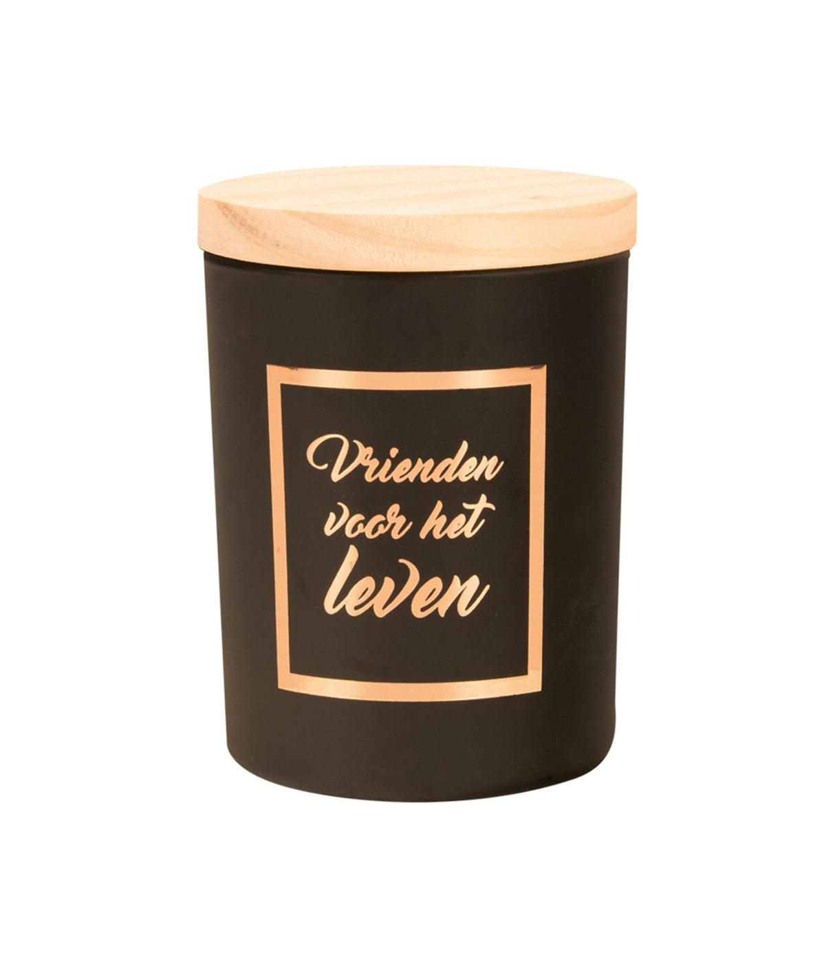 Paperdreams duftlys lille pink sort - venner