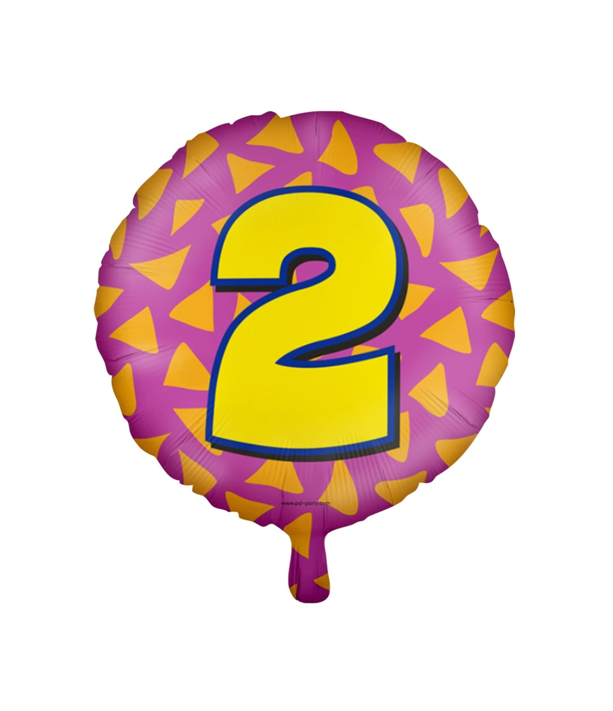 Paperdreams glad folieballon - 2 år
