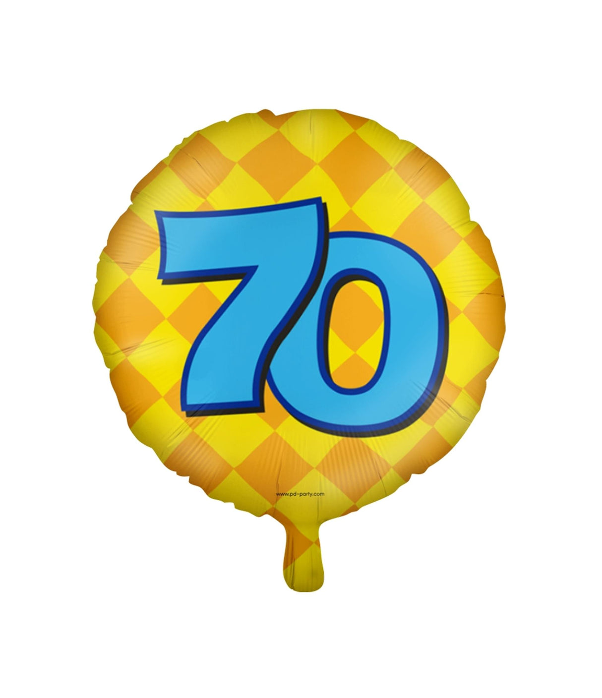 Paperdreams glad folieballon - 70 år
