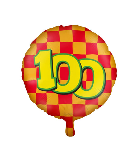 Paperdreams glad folieballon 100 år