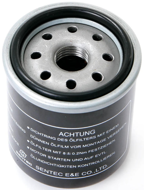 Piaggio oem oliefilter oliefilter sort