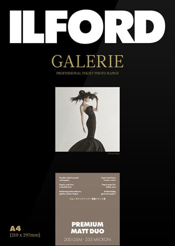 Ilford gallery premium mat duo 200g a4 50 ark