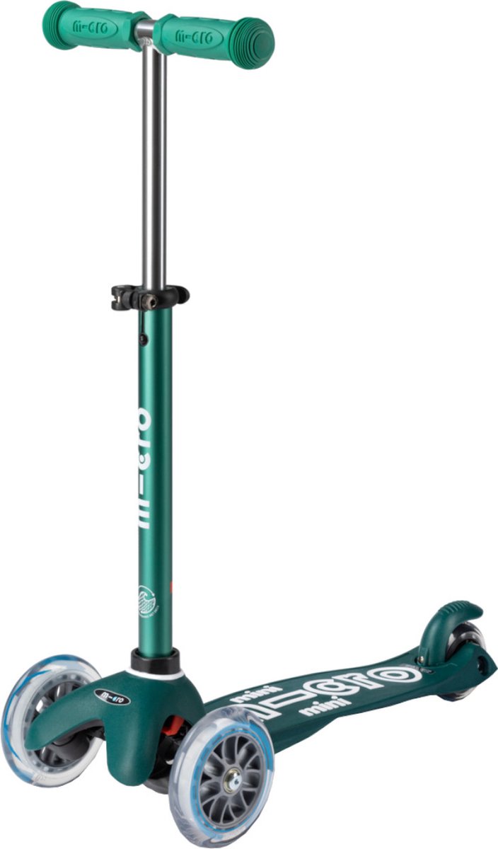 Micro scooter mini deluxe øko scooter grøn
