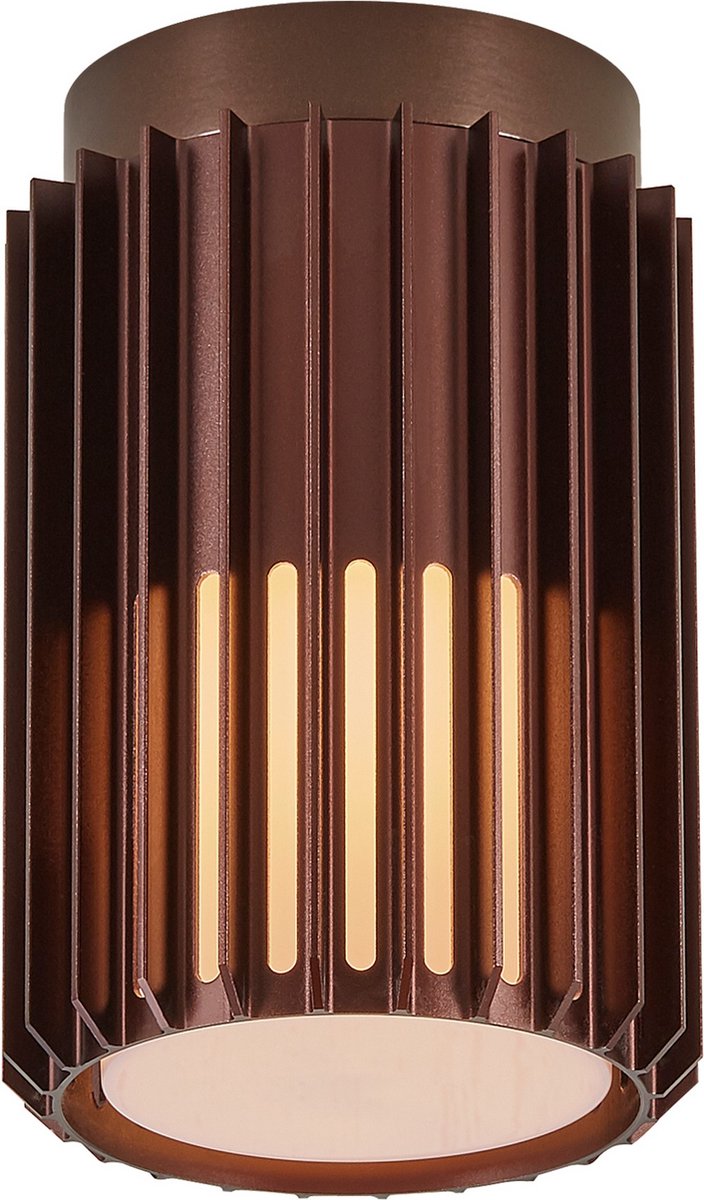 Nordlux aludra-loftslampe-seaside-e27-brun metallic