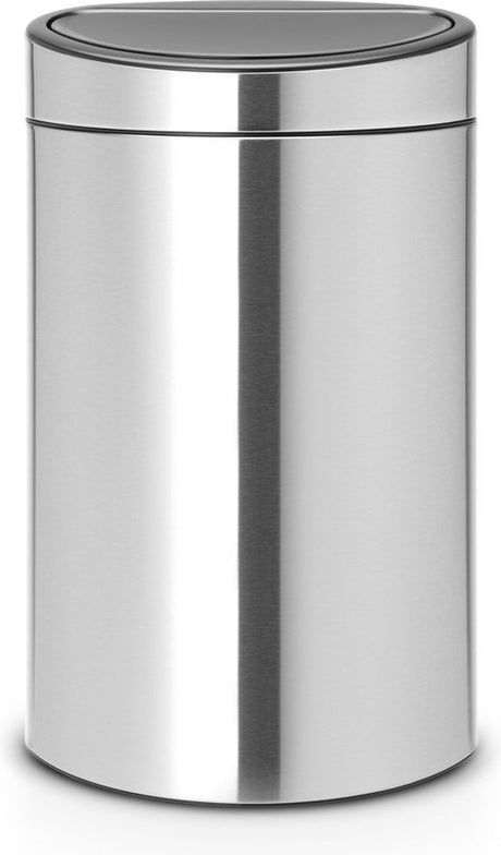 Brabantia berøringsspand affaldsspand - 40 liter - mat stål fingeraftrykssikker