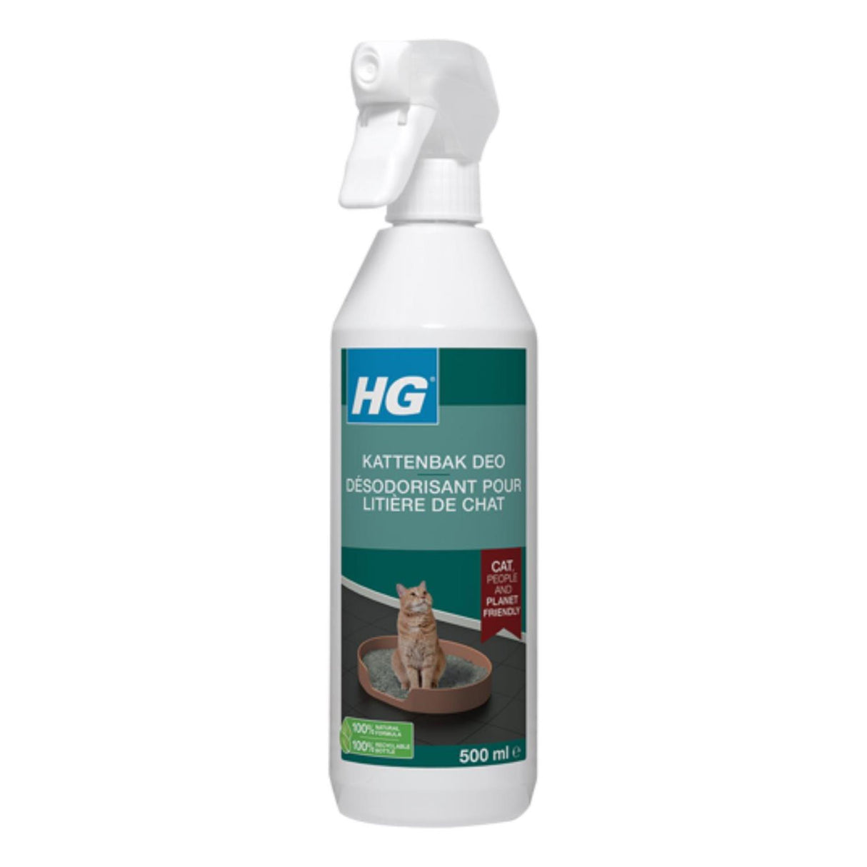Hg kattebakke deodorant 500ml kattebakke deodorant